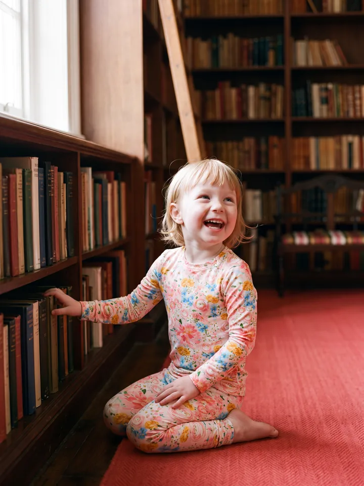 Vaenait Baby bamboo pajamas, lookbook photograph 2